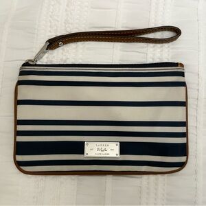 Lauren Ralph Lauren Tan Interior Wristlet